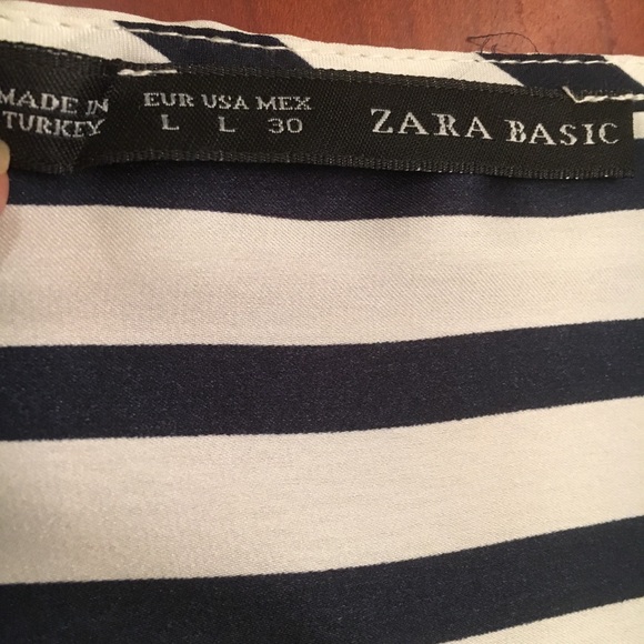 Zara 3/4 sleeve blouse.  Loose & super comfortable - Picture 7 of 7